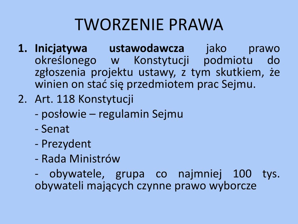 PODSTAWY PRAWA OWI Ppt Pobierz